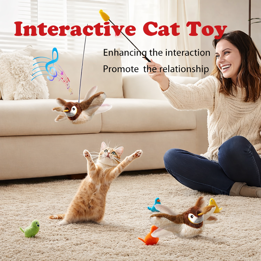 Flapping Bird Cat Toy – Cat Toys Collection