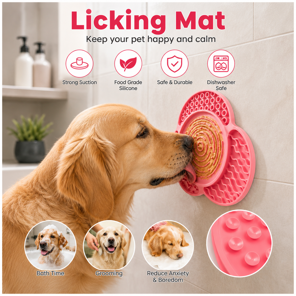 Silicone Slow Feeder Mat – Feeders & Slow Feeders Collection