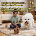 Cookie-Style Slow Feeder – Sound & Treat Puzzle Toy