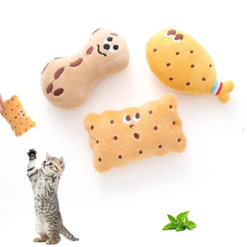 16 PCS Cat Toy & Enrichment Combo Kit for Indoor Cats | Catnip Toys, Scratcher Balls, Pillow, Interactive Play Set & Accessories
