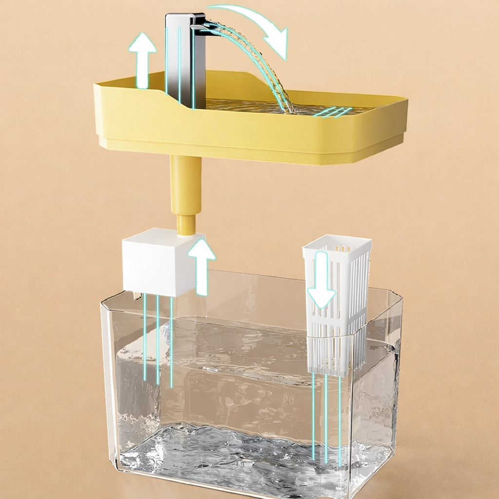 Automatic Cat Water Fountain
