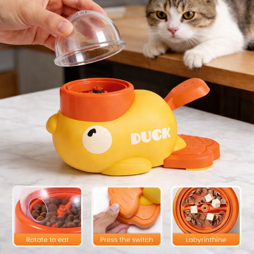 Dog & Cat Treat Dispenser Puzzle Toy