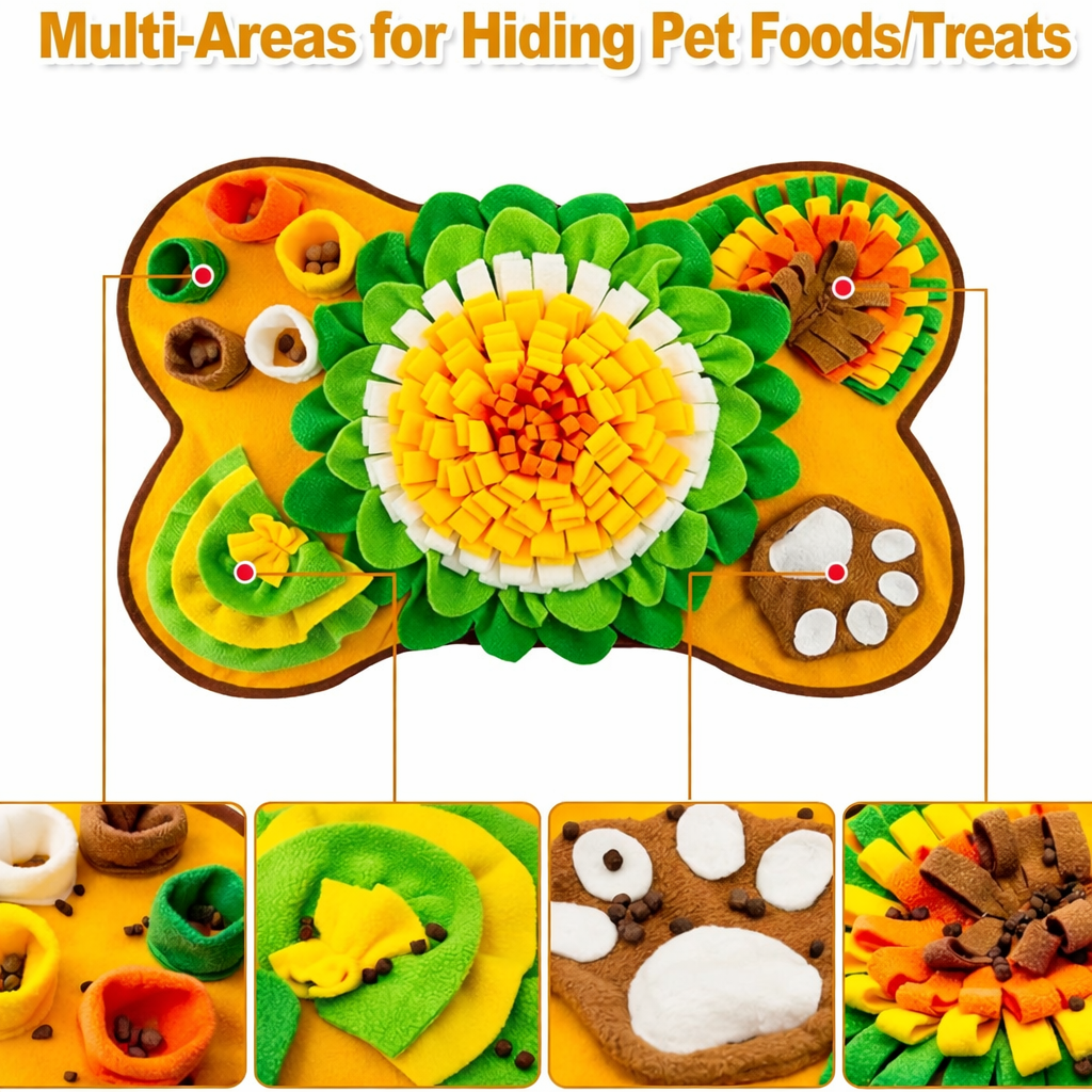 Dog Snuffle Mat – Fun Foraging & Nose Training Toy