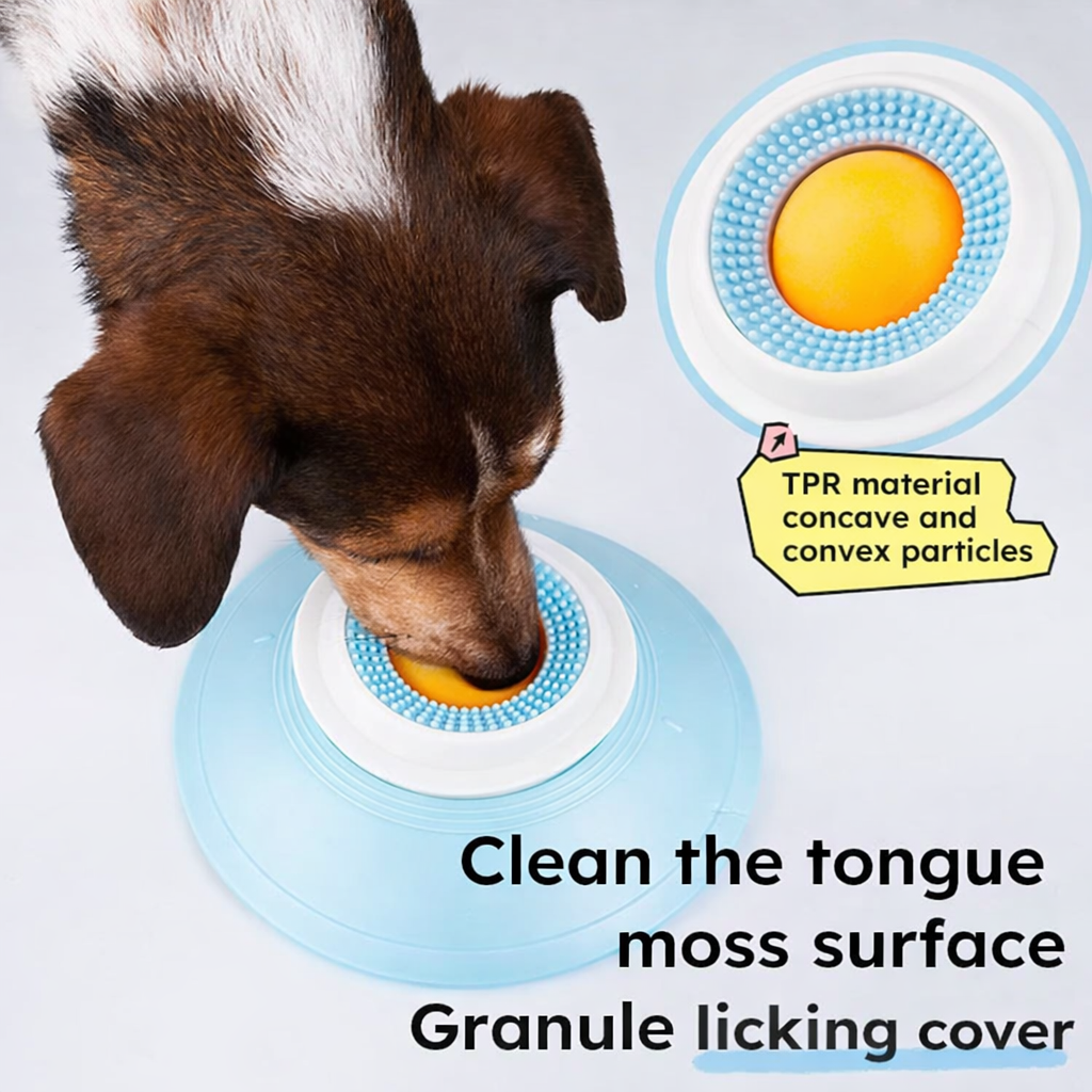 Lick Slow Feeder & Calming Toy for Dogs & Cats