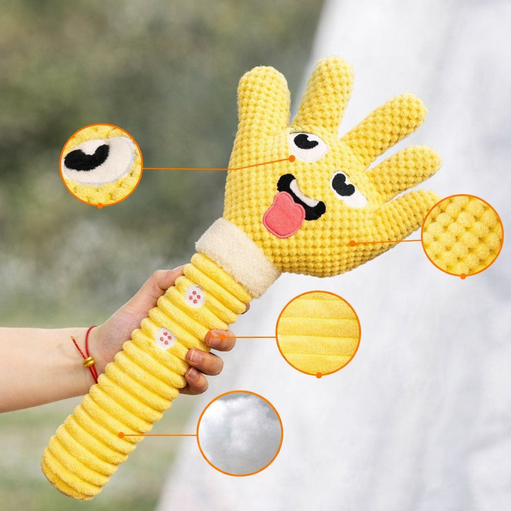 Squeaky Plush Toy for Dogs & Cats – Anxiety & Boredom Relief