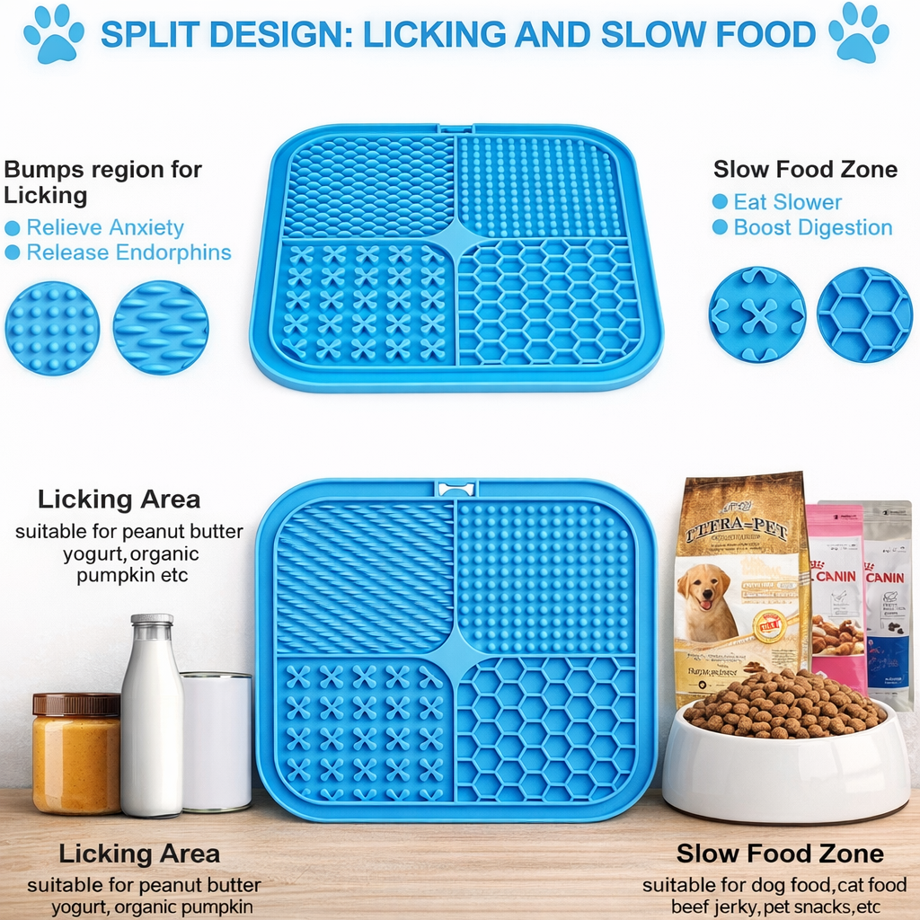 Calming Lick Mat for Dogs & Cats
