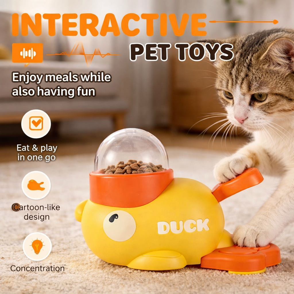 Dog & Cat Treat Dispenser Puzzle Toy