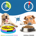 Dog Puzzle Feeder – 3-Layer Interactive Slow Treat Dispenser