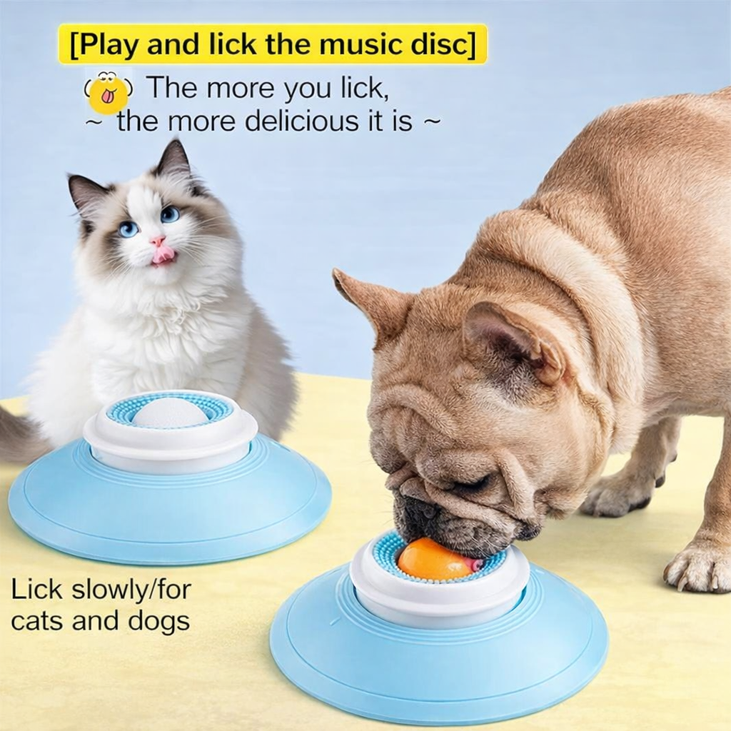 Lick Slow Feeder & Calming Toy for Dogs & Cats
